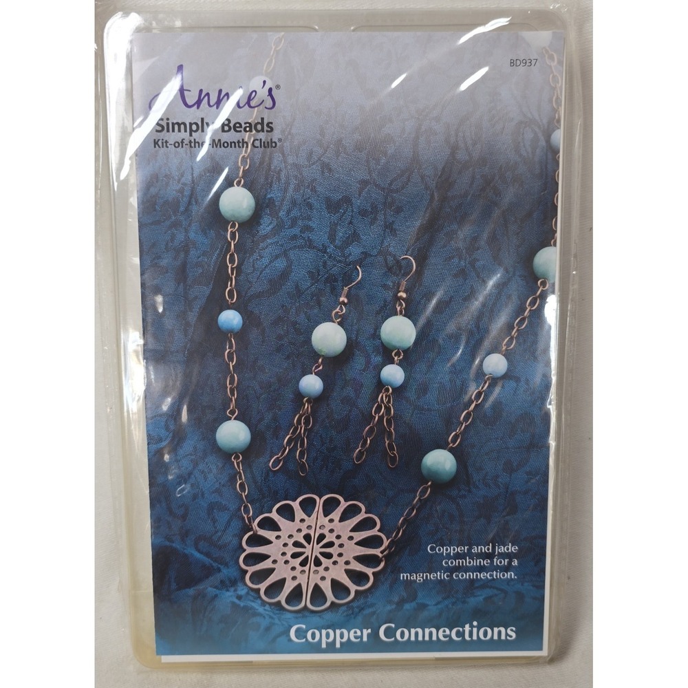 Annie's‎ Simply Beads Kit Of The Month "Copper Connections" BD937 Necklace